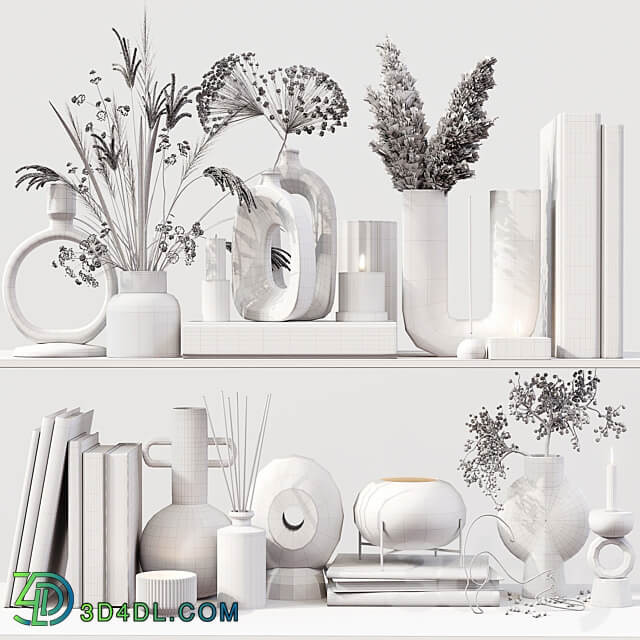 Decor Set 067 3D Models 3DSKY