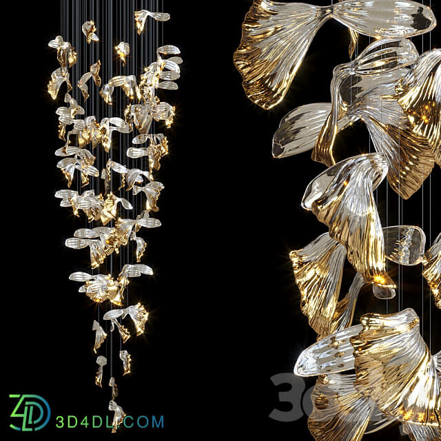 Droplight Vargov Design Goldfish Pendant light 3D Models 3DSKY