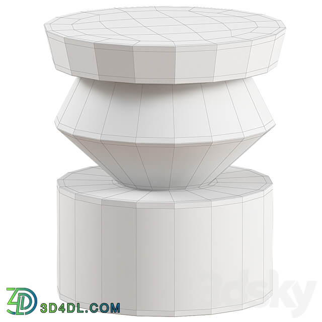 Uma side table 3D Models 3DSKY