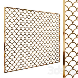 Decorative partition 92 Other decorative objects 3D Models 3DSKY 