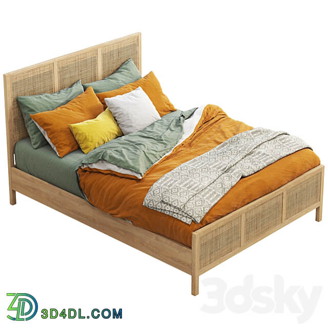 Joybird Florence bed Bed 3D Models 3DSKY