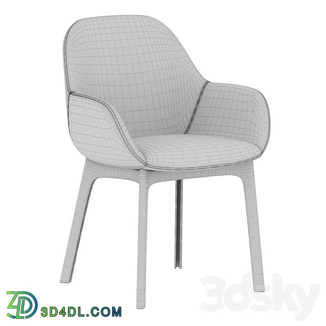 Kartell clap chair 3D Models 3DSKY