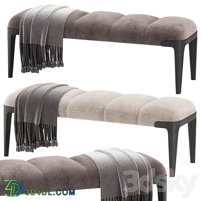 Ulivi Salotti LANGLEY BENCH 3D Models