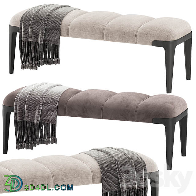 Ulivi Salotti LANGLEY BENCH 3D Models