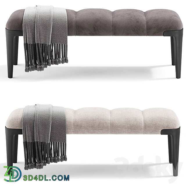 Ulivi Salotti LANGLEY BENCH 3D Models