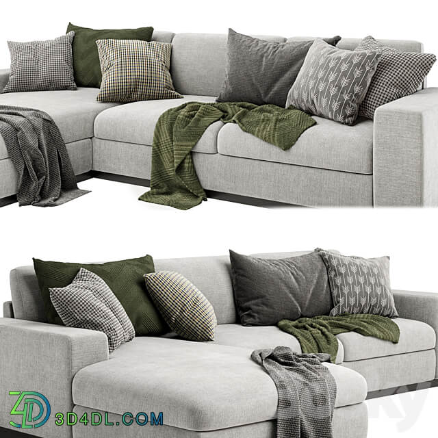 Noah sectional sofa 3D Models 3DSKY