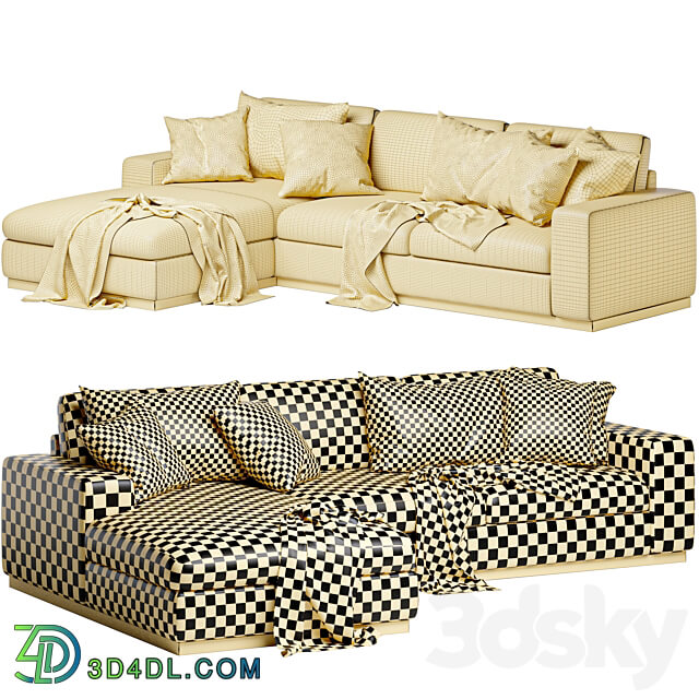 Noah sectional sofa 3D Models 3DSKY