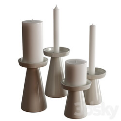 Candle 3D Models 3DSKY 