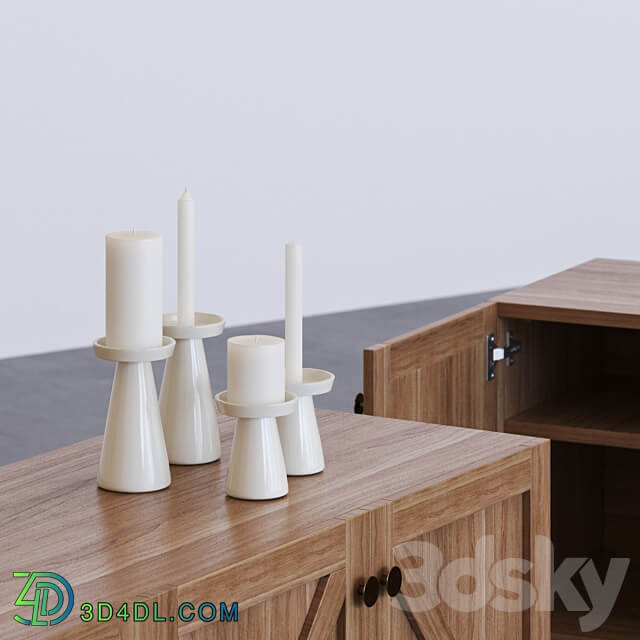 Candle 3D Models 3DSKY