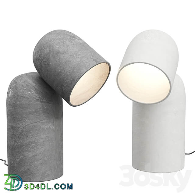 Fumi Low Table Lamp design Harry Thaler Pulpo 18309 3D Models 3DSKY