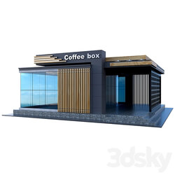 Coffee box 3D Models 3DSKY 