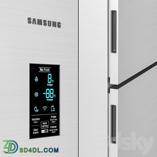 Refrigerators Samsung 3D Models 3DSKY