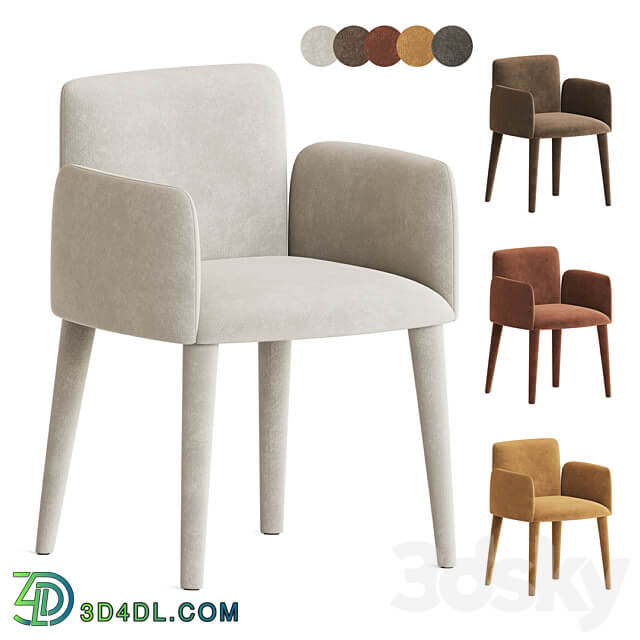 Babi Dining Chair Lema 3D Models 3DSKY