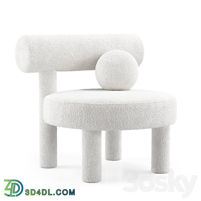Gropius Chair by Noom Arm chair 3D Models 3DSKY