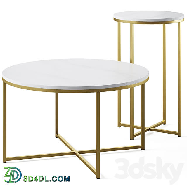 Coffee table Sheffield by La Forma 3D Models 3DSKY