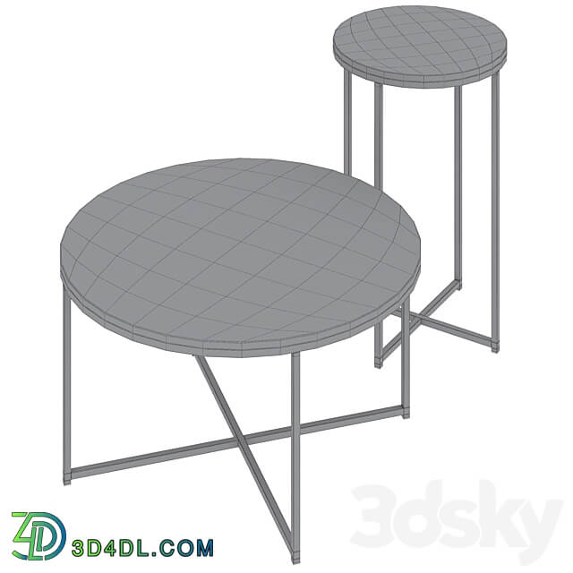 Coffee table Sheffield by La Forma 3D Models 3DSKY