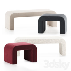 REENO Bench by Grazia Co AUS 3D Models 3DSKY 