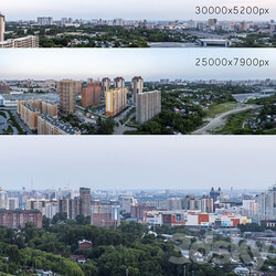 Panoramas of Novosibirsk. 2 pcs 3D Models 3DSKY 