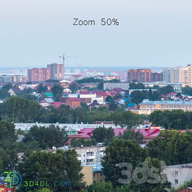 Panoramas of Novosibirsk. 2 pcs 3D Models 3DSKY