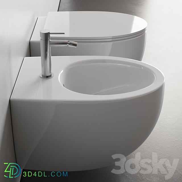 Rexa Design About.2 WC Bidet 3D Models 3DSKY