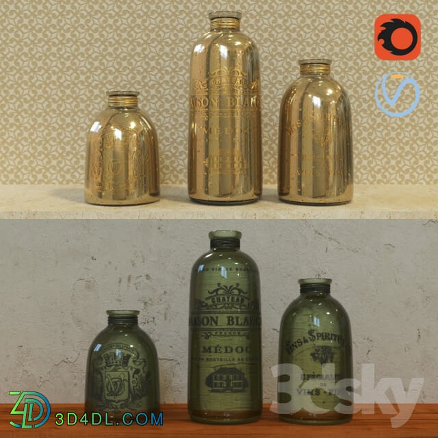 Other decorative objects Decorative bottles