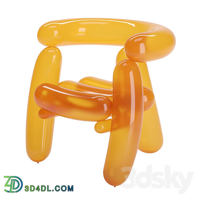 The Future Perfect Blowing Armchair 1 3D Models 3DSKY