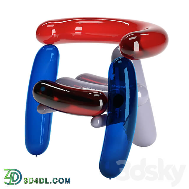 The Future Perfect Blowing Armchair 1 3D Models 3DSKY