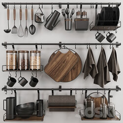 Kitchen set 3D Models 3DSKY 