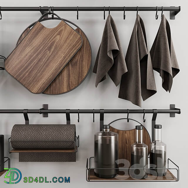 Kitchen set 3D Models 3DSKY