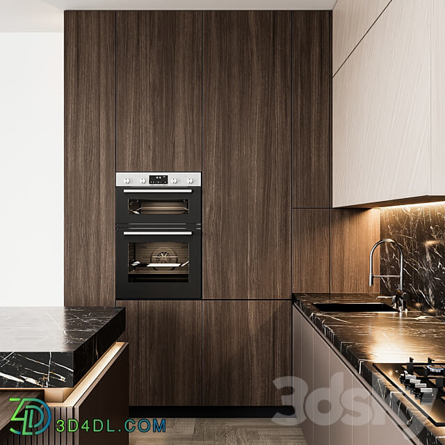 kitchen modern65 Kitchen 3D Models 3DSKY