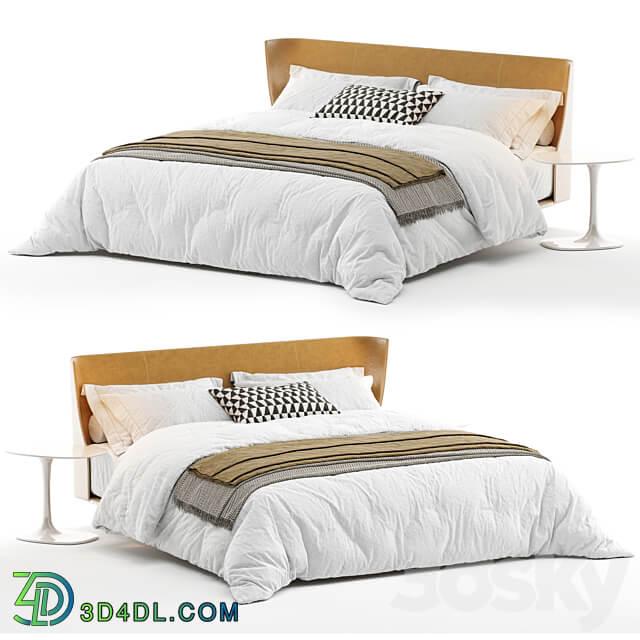 Bed B B Italia Alys Bed 3D Models 3DSKY