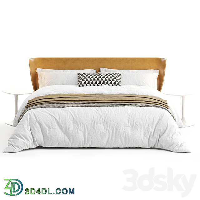 Bed B B Italia Alys Bed 3D Models 3DSKY