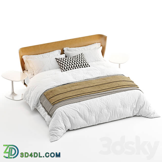 Bed B B Italia Alys Bed 3D Models 3DSKY