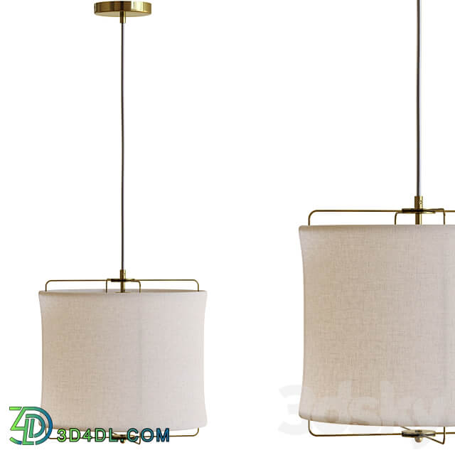 westwing linen light Pendant light 3D Models 3DSKY