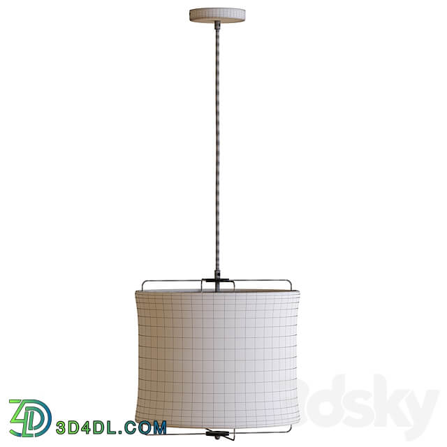 westwing linen light Pendant light 3D Models 3DSKY