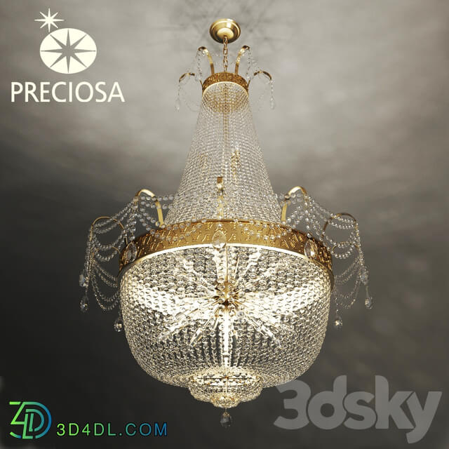 Preciosa BB 050900024 Pendant light 3D Models