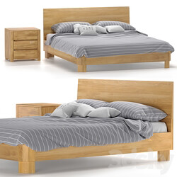 Lausanne bed Bed 3D Models 3DSKY 