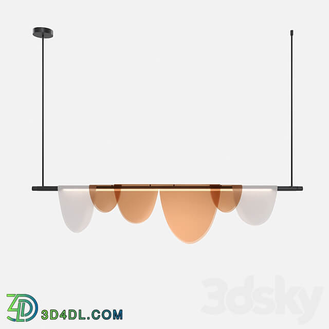 LED rack lamp Lampatron EQUAL and EQUAL BLUE Pendant light 3D Models 3DSKY