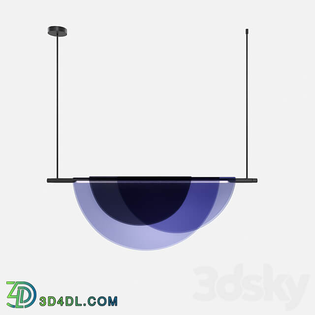 LED rack lamp Lampatron EQUAL and EQUAL BLUE Pendant light 3D Models 3DSKY