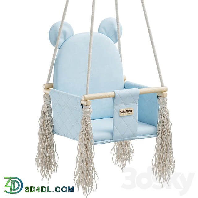 Baby swing Sweet Bear Orion Toy Miscellaneous 3D Models 3DSKY