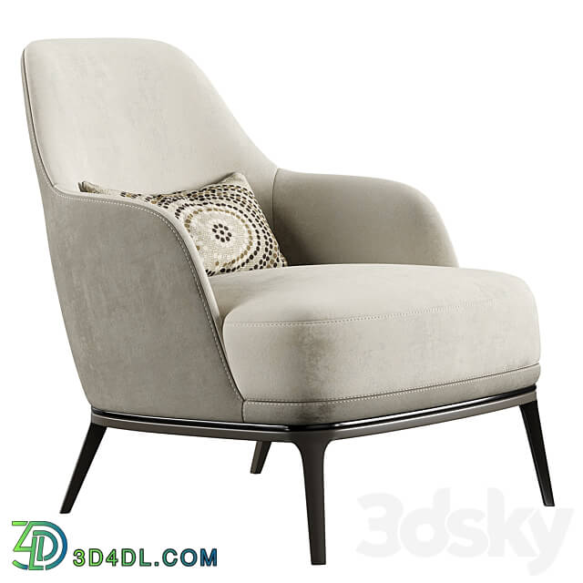 Poly M Armchair 3D Models 3DSKY