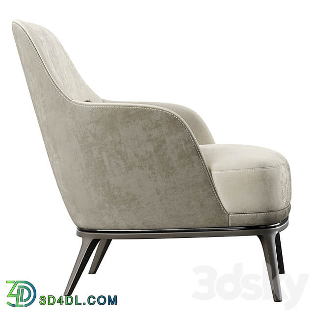 Poly M Armchair 3D Models 3DSKY