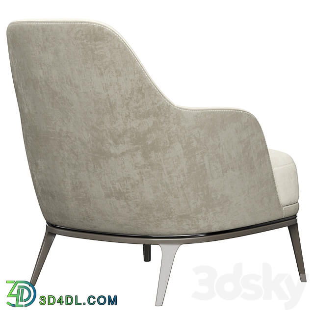 Poly M Armchair 3D Models 3DSKY