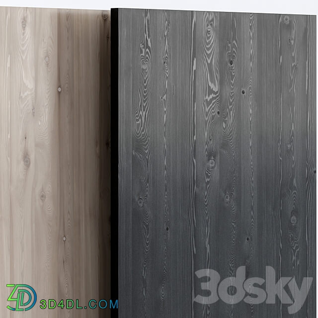 Wood 7 with 3 materials 3D Models 3DSKY