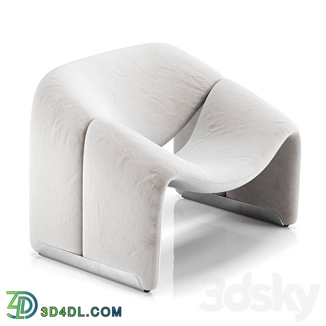 Groovy Lounge Chair Pierre Paulin 3D Models 3DSKY