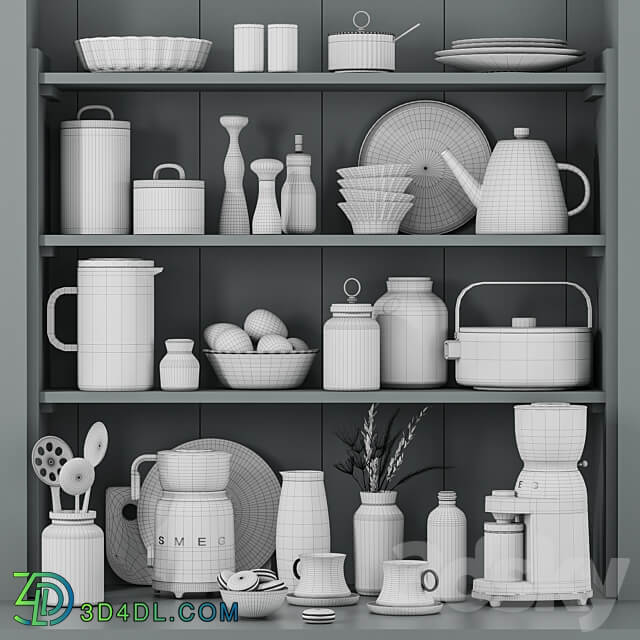 kitchen accessories011 3D Models 3DSKY