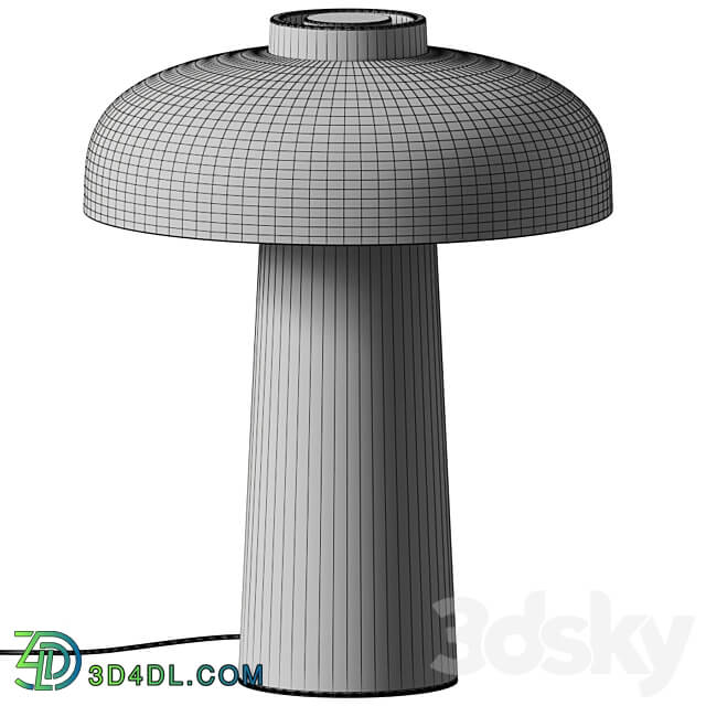 Reverse Table Lamp Lekker Home Menu 3D Models