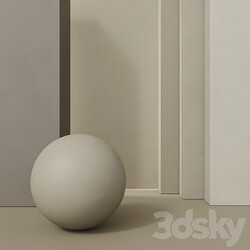 Matte wall paint Wall covering 3D Models 3DSKY 