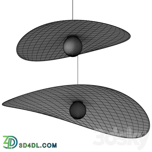 Adriani E Rossi Edizioni Volare Pendant light 3D Models 3DSKY