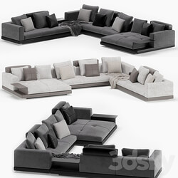 Minotti connery sofa 3D Models 3DSKY 